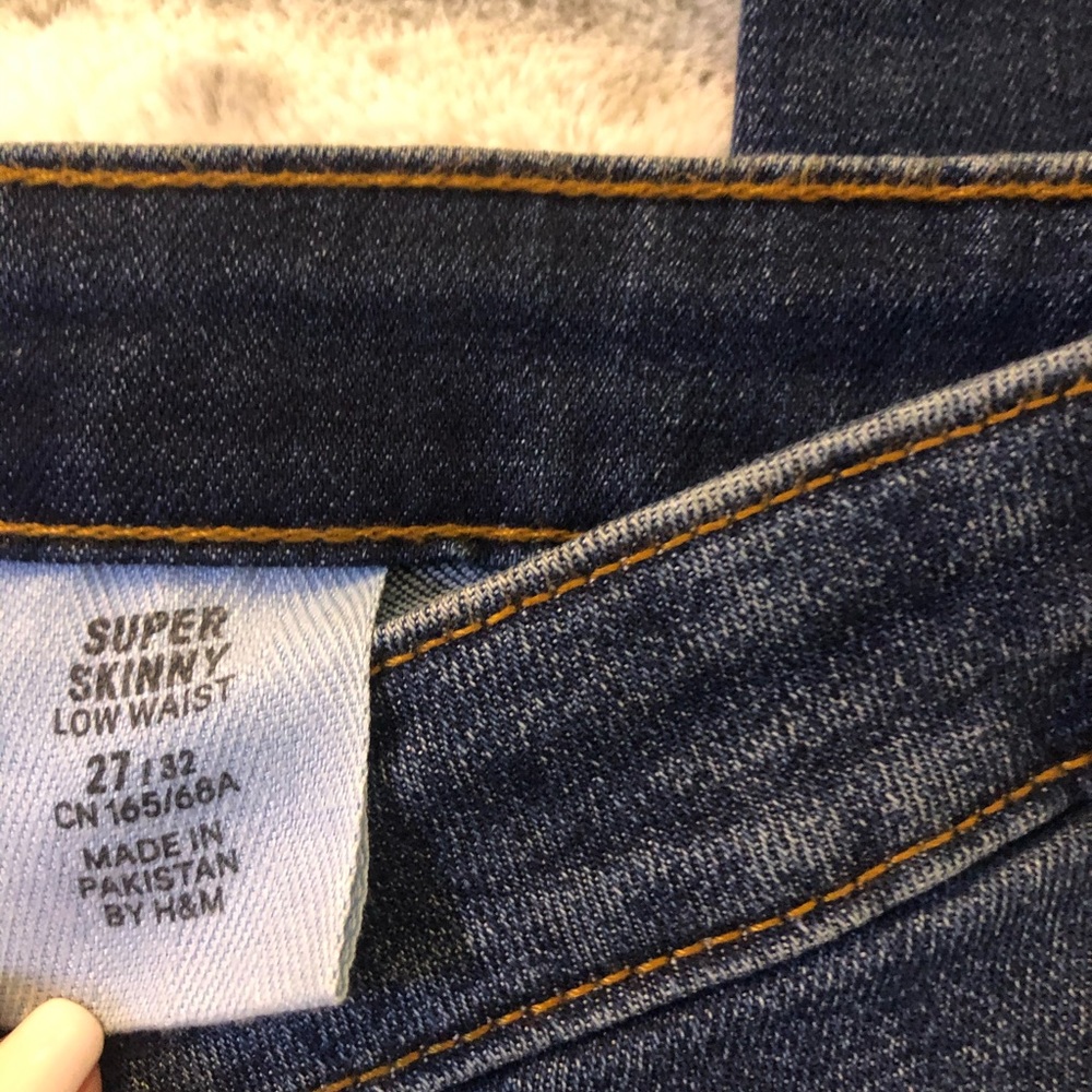 H&M skinny jeans
